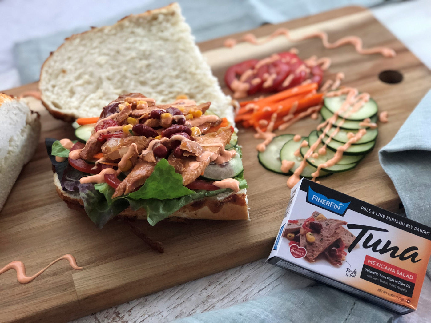 Tuna Mexicana Sandwich