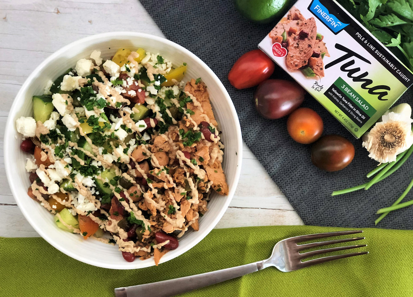 Tuna Mediterranean Bowl